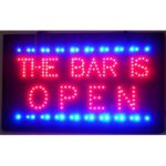BAR IS OPEN LED SIGN