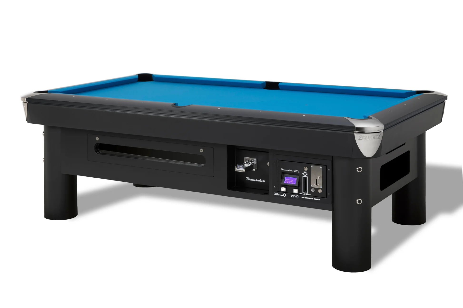 Brunswick Gold Crown Coin 7′ Pool Table