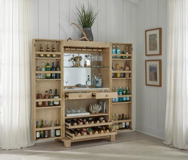 American Heritage Port Royal Wine & Spirit Cabinet